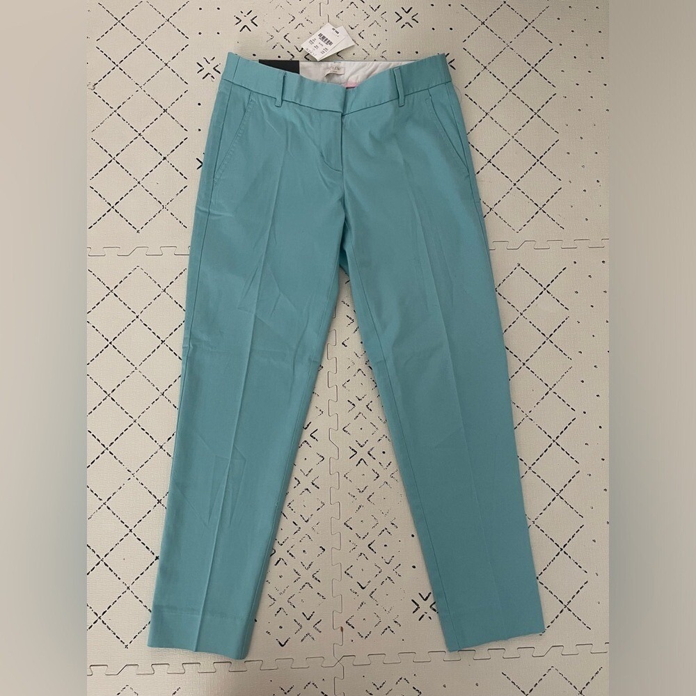 NWT J. Crew skimmer pant in city fit 00